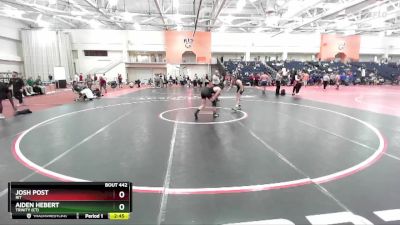 141 lbs Cons. Round 5 - Aiden Hebert, Trinity (CT) vs Josh Post, RIT