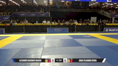 Alexander Maximus Madrid vs Jonas Vilarinho Serra 2026 Pan Kids Jiu-Jitsu IBJJF Championship