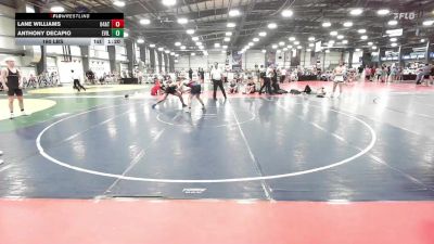 160 lbs Rr Rnd 3 - Lane Williams, 84 Athletes Red vs Anthony DeCapio, Evil Empire Red