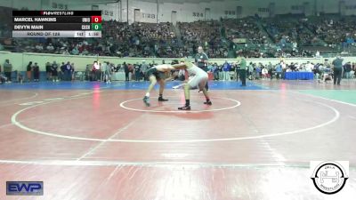 133 lbs Round Of 128 - Marcel Hawkins, Union JH vs Devyn Main, Cushing