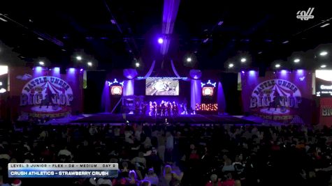 Crush Athletics - Strawberry Crush [2025 L3 Junior - Flex - D2 - Medium Day 2] 2025 ASC Battle Under the Big Top Grand Nationals