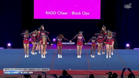 RADD Cheer - Black Ops [2026 L2 Junior - D2 - Small - A Semis] 2026 The D2 Summit