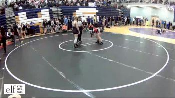 120 lbs. Cons. Round 5 - Layne Hattenhauer, Little Rock Central vs Olivia Jarrett, Glenwood