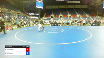 94 lbs Cons 16 #1 - Derion Williams, Ohio vs Symon Woods, Illinois