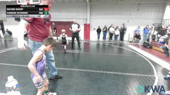 49 lbs Round Of 16 - Ash Cermak, Perry Wrestling Academy vs Kross Kemble, Ponca City Wildcat Wrestling