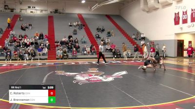 141 lbs Rr Rnd 1 - Colin Roberts, Edinboro vs Jacob Brenneman, Edinboro