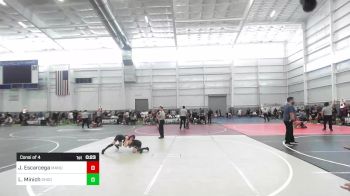 62 lbs Consi Of 4 - Jackson Escarcega, Manu WC vs Luke Minich, Shootbox WC