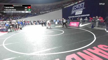 6A Boys 132 lbs Cons. Round 4 - Elias Rush, Roseburg Boys vs William Haqq, Southridge Boys