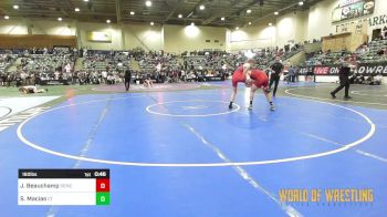 160 lbs Consi Of 8 #1 - Jacob Beauchamp, Salem Elite Mat Club vs Saheim Macias, Central