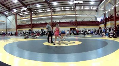 115 lbs Champ. Round 2 - Elizabeth Bates, Marysville vs Senna Grassman, Cleveland