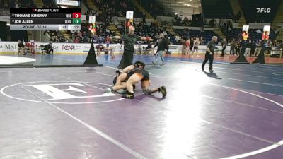 175 lbs Round Of 16 - Thomas Kineavy, Woburn vs Joe Allen, Gloucester