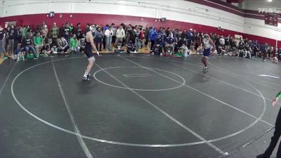 157 lbs Quarterfinal - Angel Lopez, Hilltop vs David Daniels, Granite Hills (El Cajon)