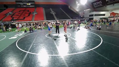 132 lbs Cons. Sub-semis - Shaydon Kim, Hawaii vs Tristan Vega, Idaho