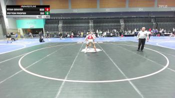 157 lbs Consi Of 16 #2 - Ryan Graves, Montana-Northern vs Peyton Proper, Embry-Riddle