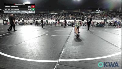 125 lbs Round Of 16 - Dagny Haskins, Shelton Wrestling Academy vs Jaydis Peterson, Standfast