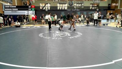 91-98 lbs Round 1 - Hudson Ferris, Syracuse Titans Wrestling vs Crew Robins, Empire