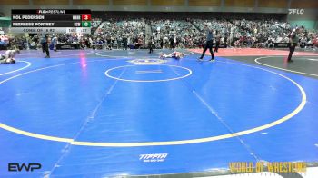 105 lbs Consi Of 16 #2 - Kol Pedersen, Warriors Of Christ Wrestling vs Peerless Portrey, Big Cat Wrestling Club