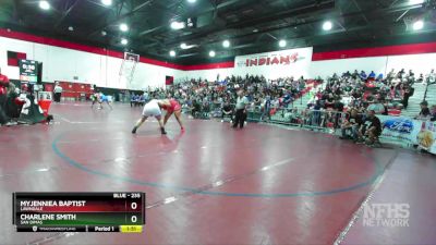 235 lbs Quarterfinal - Myjenniea Baptist, Lawndale vs Charlene Smith, San Dimas