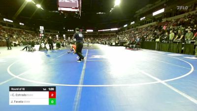 100 lbs Round Of 16 - Christina Estrada, Buchanan vs Jennifer Favela, Brawley