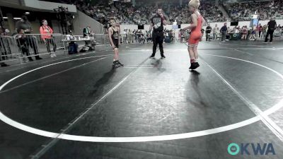 70 lbs Round Of 16 - Knox Perkins, Tahlequah Wrestling Club vs Paul Mooring, Madill Takedown