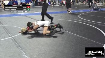 73 lbs 1st Place Match - Khylen Sanderson, WTC vs Kyran Irving, Plainville Kids