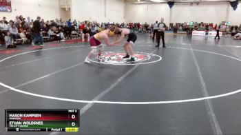 215 lbs Cons. Round 1 - Mason Kampsen, Wabasso vs Ethan Woldsnes, Tri-City United