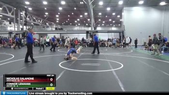 106 lbs Finals (2 Team) - Nicholas Salamone, Gold Medal WC vs Connor Lenahan, Escape TR