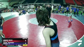 120 lbs Placement (16 Team) - Jaxson Freeman, Idaho 1 vs Chris Torres, Utah Black