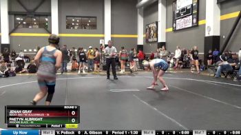 146 lbs Round 3 (4 Team) - Paetyn Albright, Missouri Black vs Jenah Gray, Rocky And The Bullwinkles