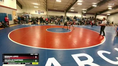 175B Quarterfinal - Bennan Lopez, Douglas vs Nicholas Martinez, Natrona County