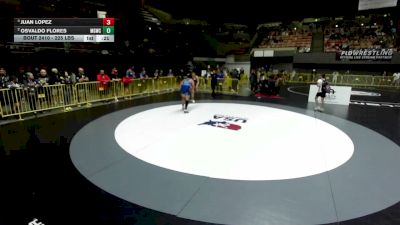 225 lbs Semis - Juan Lopez vs Osvaldo Flores, Madera Grapplers Wrestling Club