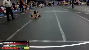 52 lbs Round 3 (8 Team) - Delainie Nguyen, Headhunters vs Greyson Bosley, Roughhouse