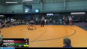 130 lbs Round 1 (10 Team) - MILLIE BRADLEY, Alabama Elite Black&nbsp; vs Hannah Wecer, Big Money Movin