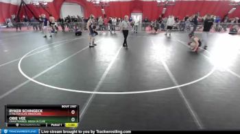 113 lbs Cons. Round 3 - Obie Vee, CrassTrained: Weigh In Club vs Ryker Schingeck, X-Factor Elite Wrestling