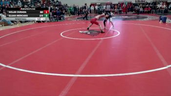 114 lbs Semifinal - Nolan Ourada, Redwood Valley vs Elijah Mercado, St. Peter