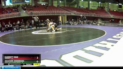 150 lbs Round 5 (6 Team) - Khamari Anderson, Papillion-La Vista South vs Garrett Rine, Waverly