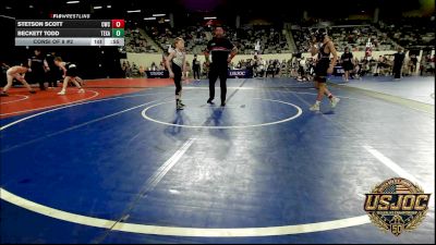 73 lbs Consi Of 8 #2 - Stetson Scott, Cowboy Wrestling Club vs Beckett Todd, Texas Elite Wrestling