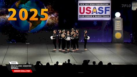 Dolce All-Star - Senior Pom - Small [2025 Senior Small Pom Semis] 2025 The Dance Worlds