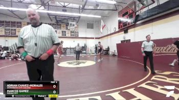 184 lbs 1st Place Match - Marcos Gamez, Fresno City vs Adrian Chavez-Morales, Sacramento City College