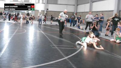 58.2-59.2 lbs Champ. Round 1 - Nash Chapman, Spartan Youth Wrestling Club vs Ozzy Rivera, Lakeland Wrestling Club