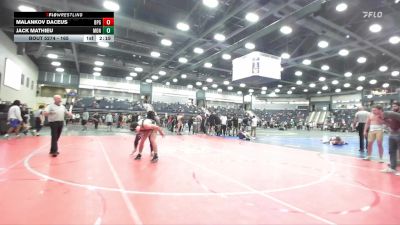165 lbs Cons. Round 2 - Malankov Daceus, Brewton-Parker (GA) vs Jack Mathieu, Montreat College