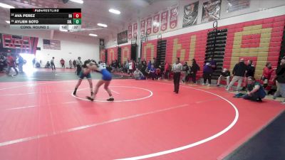 100 lbs Cons. Round 2 - Ava Perez, Bishop Amat vs Aylien Soto, Sultana