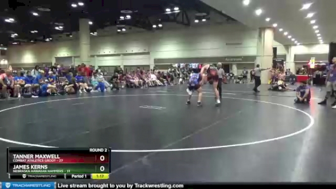 195 lbs Round 2 (10 Team) - James Kerns, Nebraska Hawaiian Hammers vs ...