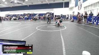 113 lbs Cons. Semi - Yaideen Rivera, El Dorado High School vs Dylan Anderson, Live Training Wrestling