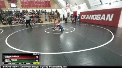 126 2B Quarterfinal - Kevin Polito, Tonasket vs Dylan Farrar, Manson