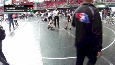 75 lbs 1st Place Match - Kai Hughes, Nebraska Boyz vs Chandler Oreskovich, The Best Wrestler