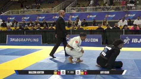 Afif Khan vs MALCOM ASHTON 2026 Pan Jiu Jitsu IBJJF Championship