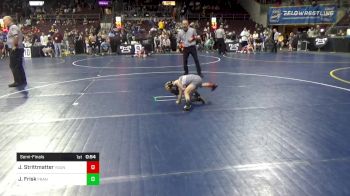 41 lbs Semifinal - Jace Strittmatter, Young Guns vs Jaxon Frisk, Franklin Regional