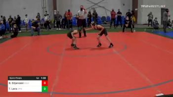 70 lbs Semifinal - Beau Siljanoski, Colon Trained vs Trent Lera, Upper Township