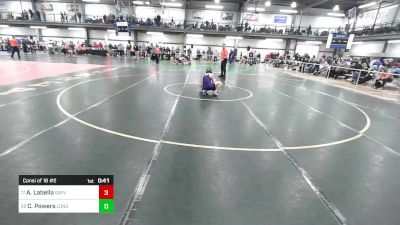 101 lbs Consi Of 16 #2 - Ayden Labella, Sayville vs Casey Powers, Long Beach